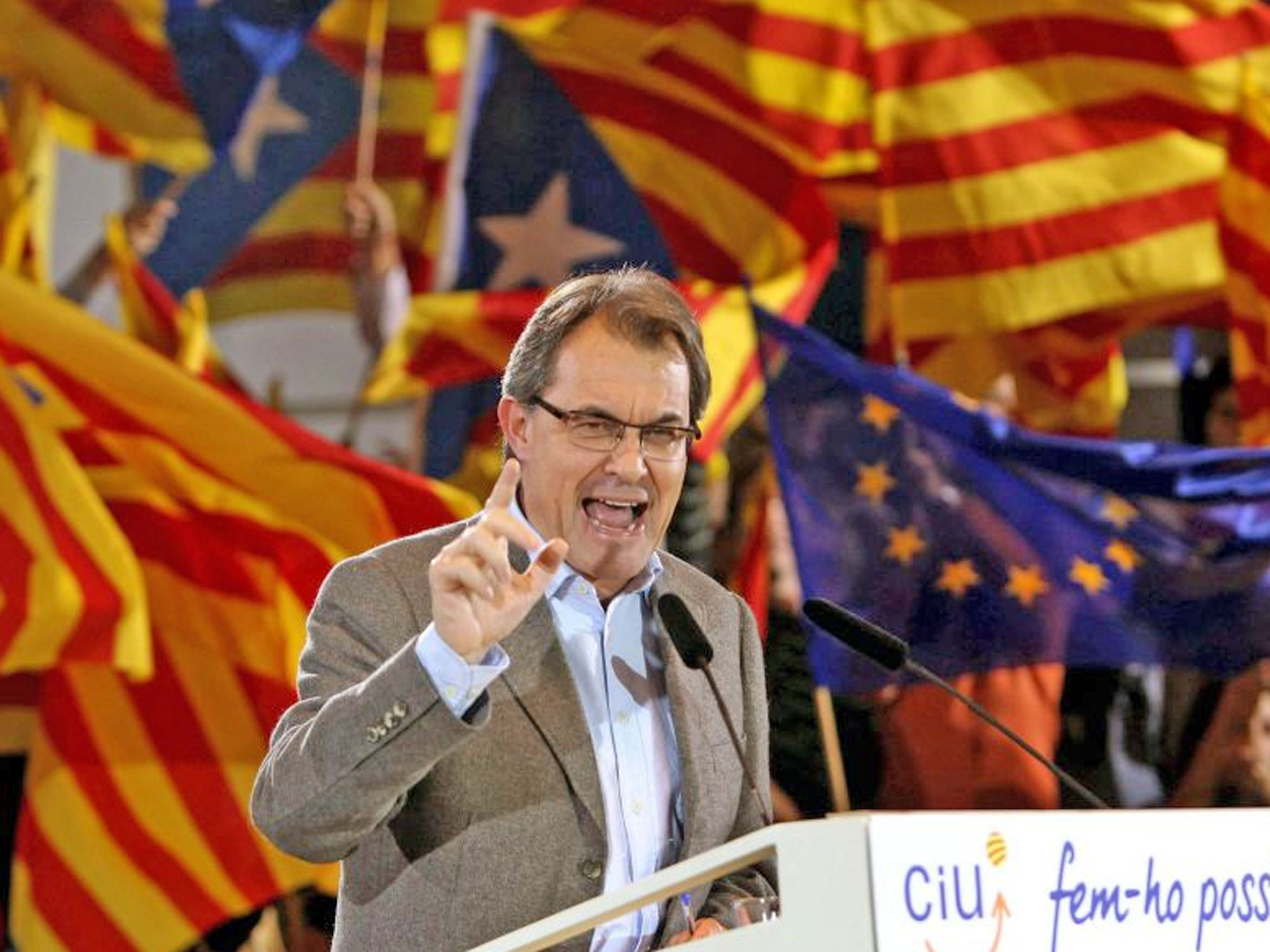 Artur Mas. Source: EPA